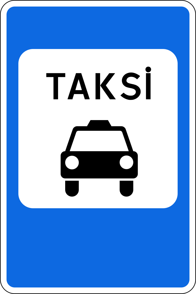 Minik taksilərinin dayanacaq yeri